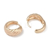 Brass Hoop Earrings for Women EJEW-L292-002G-2