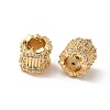 Rack Plating Brass Micro Pave Cubic Zirconia Beads KK-Q795-03-3