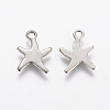 201 Stainless Steel Charms STAS-F039-47-P-2