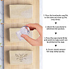 Clear Acrylic Soap Stamps DIY-WH0446-008-5