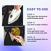 Glass Hotfix Rhinestone DIY-WH0303-957-3