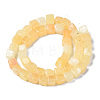 Dyed Natural White Jade Beads Strands G-S364-083A-06-2