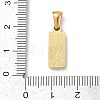 304 Stainless Steel Pendants LS-STAS-Z120-03A-G-3
