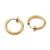 Ion Plating(IP) 304 Stainless Steel Clip-on Earrings EJEW-P232-01G-2