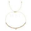 Bohemian Style Brass Charm Bracelets JG3497-21-1