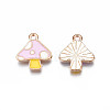 Autumn Theme Alloy Enamel Charms ENAM-S115-143C-3