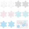 10Pcs 5 Colors Food Grade Eco-Friendly Silicone Beads SIL-SC0001-92-1