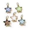 Brass Charms KK-Q043-01B-G-1