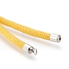 Nylon Twisted Cord Bracelet MAK-M025-120A-2