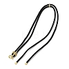 Nylon Cord Necklaces Findings KK-Q019-10G-02-1