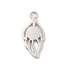 Non-Tarnish 304 Stainless Steel Pendant Cabochon Settings STAS-F282-13MC-2