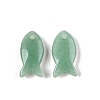 Natural Green Aventurine Pendants G-N342-106L-1