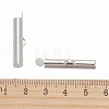 Brass Slide On End Clasp Tubes LS-KK-P031-12P-3
