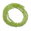 Natural Peridot Beads Stands G-H042-B31-01-5