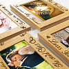 Natural Wood Photo Frames DIY-WH0234-018-6