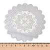 201 Stainless Steel 3D Rotating Hanging Wind Spinner STAS-B122-01P-05-3
