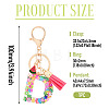 Fruit Series Letter Resin Keychains KEYC-TAC0033-02D-3