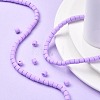 Polymer Clay Bead Strands CLAY-T001-C15-7