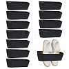 6Pcss Plastic Slipper Racks for Bathroom ODIS-WH0030-331A-1