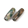 Tibetan Style dZi Beads TDZI-E004-56-2