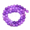 Natural Dyed White Jade Beads Strands GG-CBAEB22-B01-8mm-11-5