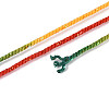 27M Segment Dyed Round Polyester Twisted Cords OCOR-N009-02A-12-2