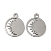 304 Stainless Steel Charms STAS-J042-16P-1