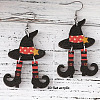 Acrylic Hat Dangle Earrings FS-WG6F960-02-1