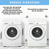 Rubber Anti-slip and Shock-Absorbing Foot Pads for Washing Machines AJEW-WH0696-615-3