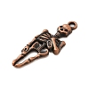 Tibetan Style Alloy Pendants FIND-Z063-09R-2