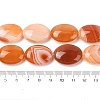 Natural Striped Agate/Banded Agate Beads Strands G-Q182-01D-5