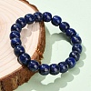Natural Lapis Lazuli Stretch Bracelets BJEW-F523-06B-5