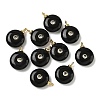 Natural Black Onyx Pendants G-H328-08G-A16-1