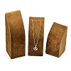 Wood Necklace Rectangle Displays NDIS-L001-12A-1