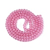 Acrylic Imitation Cat Eye Beads Strands OACR-Q197-01A-13-2
