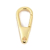 Brass Spring Gate Clasps KK-M311-24G-01-1