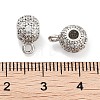 Brass with  Cubic Zirconia Pendants KK-P271-09P-3