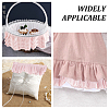 5M Double Layer Polyester Pleated Lace Ribbon OCOR-CY0003-97B-5