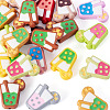 20Pcs Opaque Acrylic Beads OACR-TA0004-69-3