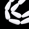 Opaque Glass Beads Strands GLAA-Q113-03A-C01-3