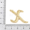 Brass Micro Pave Clear Cubic Zirconia Pendants CU-CBA8481-01G-X-3