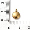 304 Stainless Steel Black Enamel Charms STAS-R009-01G-H-3