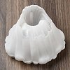 Shell Shape DIY Candle Cups Silicone Molds DIY-G097-06-3