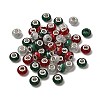 Faceted Resin European Beads RESI-C063-01G-1
