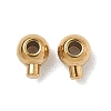 304 Stainless Steel Crimp Beads X-STAS-G361-02G-1