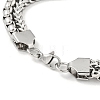 Non-Tarnish 201 Stainless Steel Multi-Strand Chains Bracelets BJEW-F473-02P-02-3