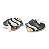 Natural Freshwater Shell & Black Lip Shell & Paua Shell Pendants X-SHEL-F007-14-3