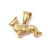 Animal Theme 304 Stainless Steel Pendants LS-STAS-B167-27G-G-1