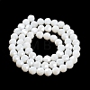 Electroplate Opaque Glass Beads Strands LS-EGLA-A035-P8mm-A01-2