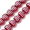 Glass Enamel Beads GLAA-Q125-01D-3